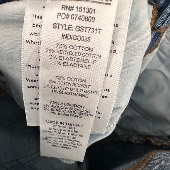 GOOD AMERICAN NWT Good Legs Straight Denim Jean in Indigo025 // 00 - Picture 8 of 9